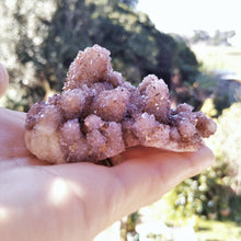 Load image into Gallery viewer, Beautiful dark Purple-Grey Spirit Quartz, must have for a collection!