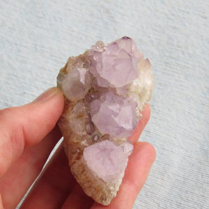 5 Point Spirit Quartz Crystal Cluster in Light Purple-ZimZan Gemstones