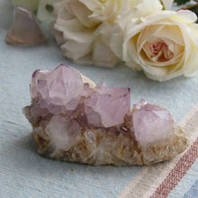 Load image into Gallery viewer, 5 Point Spirit Quartz Crystal Cluster in Light Purple-ZimZan Gemstones