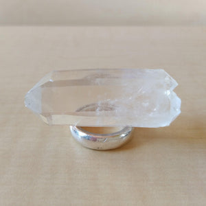 Double Terminated, Brandberg Clear Quartz Crystal