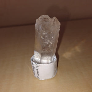 Double Terminated, Brandberg Clear Quartz Crystal