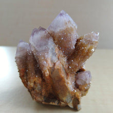 Load image into Gallery viewer, Well formed Spirit Quartz cluster with dreamy Druzies-ZimZan Gemstones