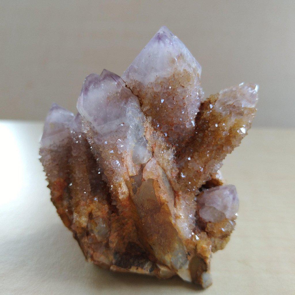 Well formed Spirit Quartz cluster with dreamy Druzies-ZimZan Gemstones