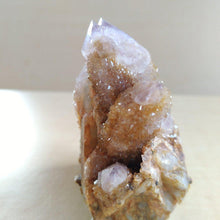 Load image into Gallery viewer, Well formed Spirit Quartz cluster with dreamy Druzies-ZimZan Gemstones