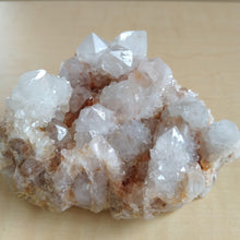 Load image into Gallery viewer, A stunning piece with smooth, sharp points. Clear quartz crystals.