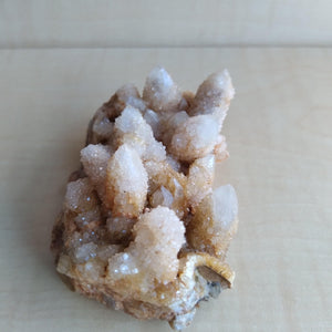 Tiny druzies on quartz crystals - Nice!