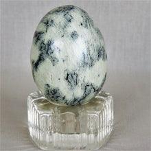 Load image into Gallery viewer, Pale Green Serpentine Jasper Egg