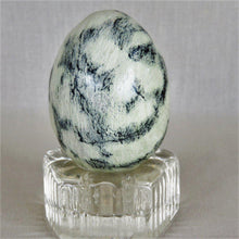Load image into Gallery viewer, Pale Green Serpentine Jasper Egg