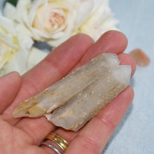 Load image into Gallery viewer, Double Terminated Milky Quartz Crystal with Second Point-ZimZan Gemstones