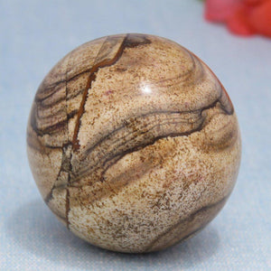 Kalahari Picture Jasper Sphere-ZimZan Gemstones