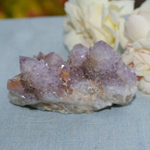 Load image into Gallery viewer, Light Purple Spirit Quartz Crystal Cluster with Druzy Crystals-ZimZan Gemstones