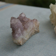 Load image into Gallery viewer, Light Purple Spirit Quartz Crystal Cluster with Druzy Crystals-ZimZan Gemstones