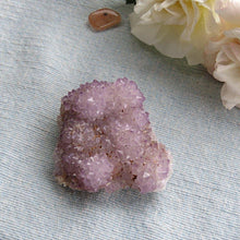 Load image into Gallery viewer, Light Purple Spirit Quartz Druzy Crystal Cluster with Darker Tips-ZimZan Gemstones