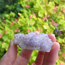 Load image into Gallery viewer, Light Purple Spirit Quartz Druzy Crystal Cluster with Darker Tips-ZimZan Gemstones