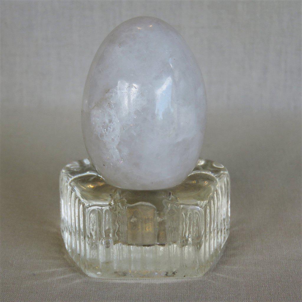 Milky Quartz Egg-ZimZan Gemstones