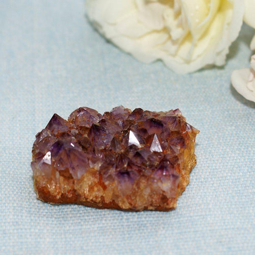 Purple Amethyst Crystal Cluster-ZimZan Gemstones