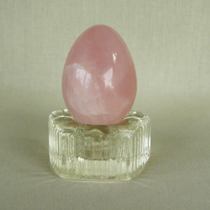 Rose Quartz Egg - Medium-ZimZan Gemstones