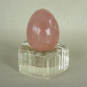 Rose Quartz Egg - Small-ZimZan Gemstones