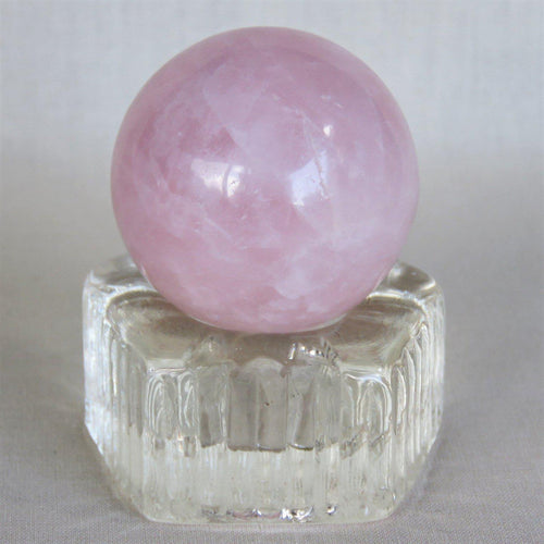 Rose Quartz Sphere-ZimZan Gemstones