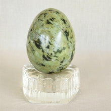 Load image into Gallery viewer, Green Serpentine Jasper Egg-ZimZan Gemstones