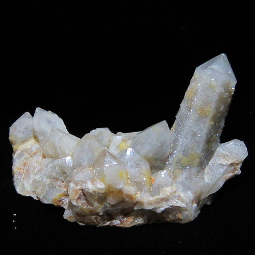 Shiny 10 Fingered Milky Spirit Quartz Crystal Cluster-ZimZan Gemstones